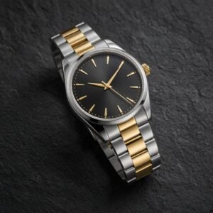 Two-Tone Link Watch